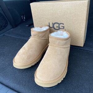 UGG Ultra Mini Classic Chestnut Boots